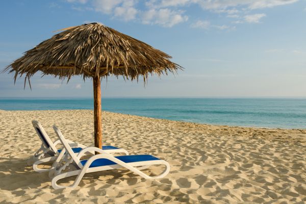 Deserted Beach at Cayo Santa Maria