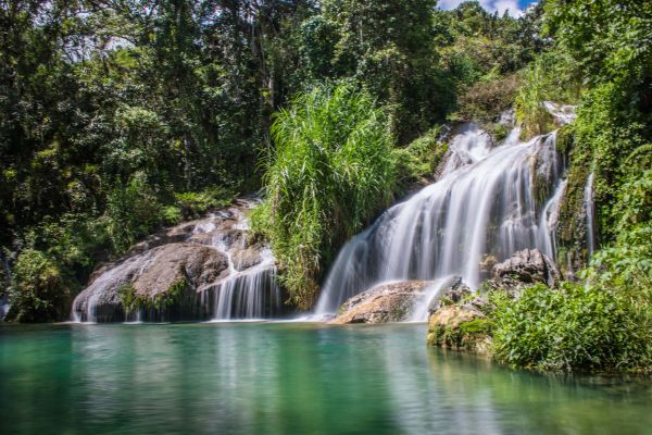 Waterfall and Pool in El Nicho